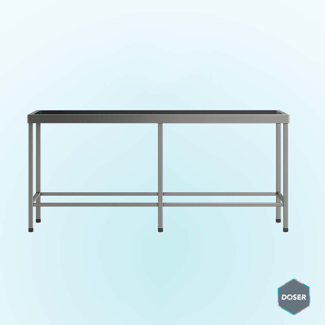 Mesa de Embalsamamiento Profesional en Acero Inoxidable: Funcionalidad y Resistencia para Sala de Tanatopraxia: Diseño Funcional y Drenaje Profesional Integrado